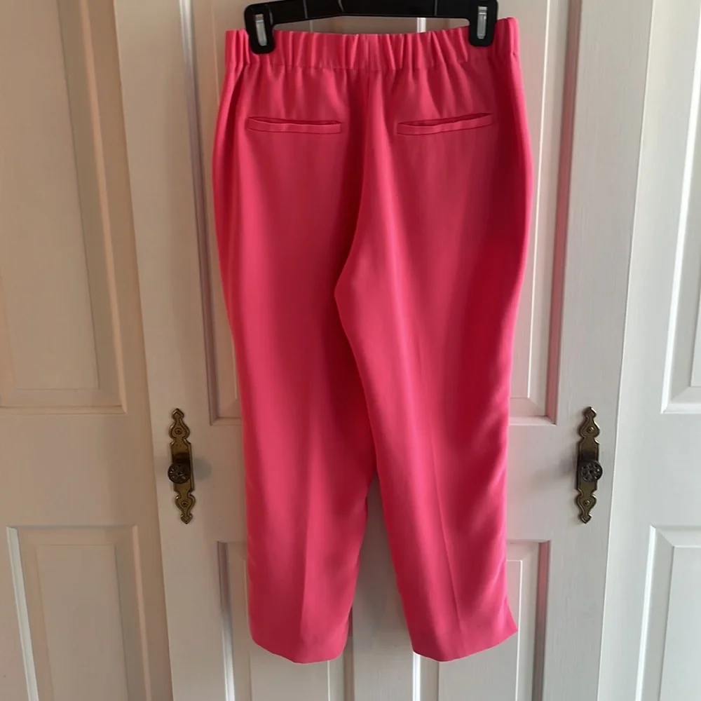 J. Crew relaxed pink pants - Picture 4 of 4